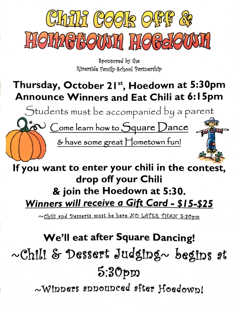 Chili Cook-Off Hoedown Flyer