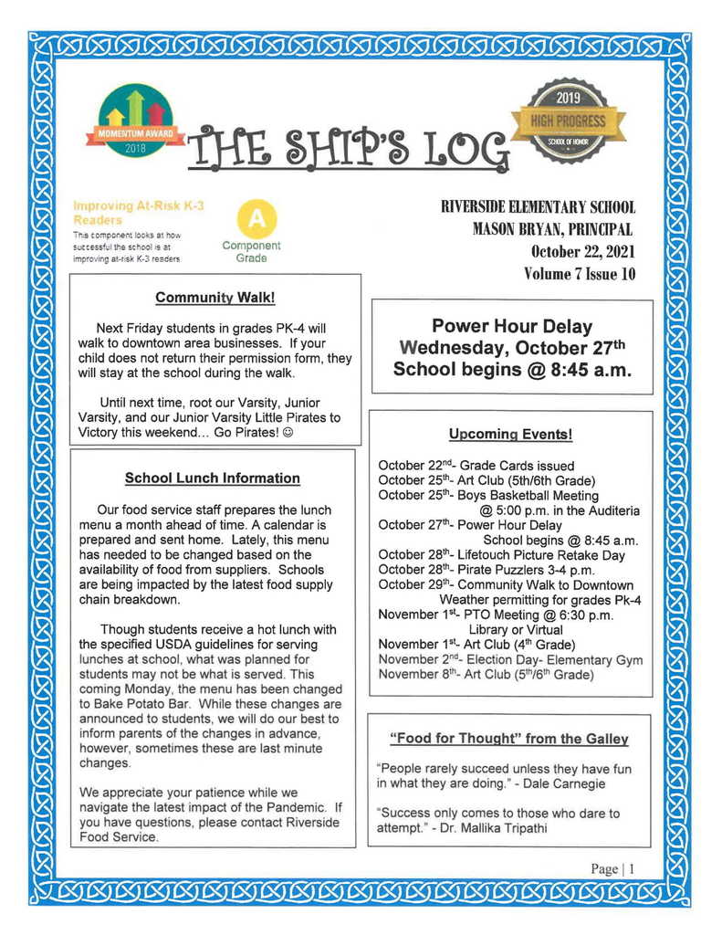 Ship's Log